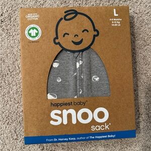 happiest baby snoo sack - Gray Planet Print